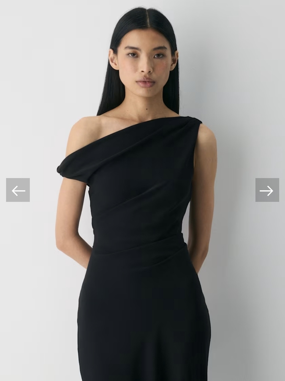 Aritzia Klea Dress One Shoulder Xs $148 - Picture 2 of 7